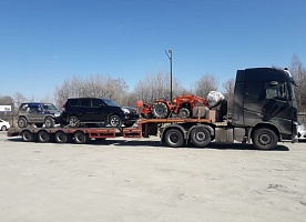 Хабаровск - Калининград: перевозка спецтехники