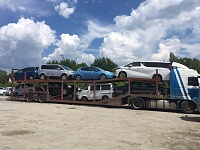 Хабаровск - Калининград: погрузка авто