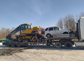 Хабаровск - Краснодар: перевозка спецтехники