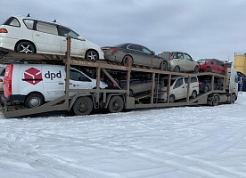 Хабаровск - Красноярск: перевозка автомобилей